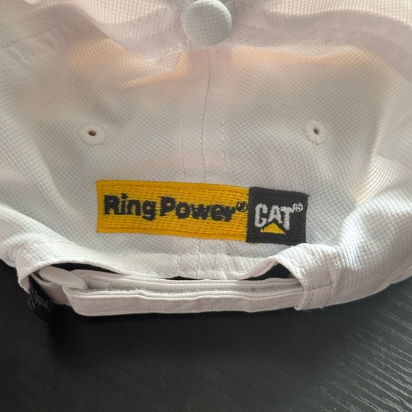White Golf Cap The Players Tournament Edition Caterpillar (CAT) - Picture 3 of 3